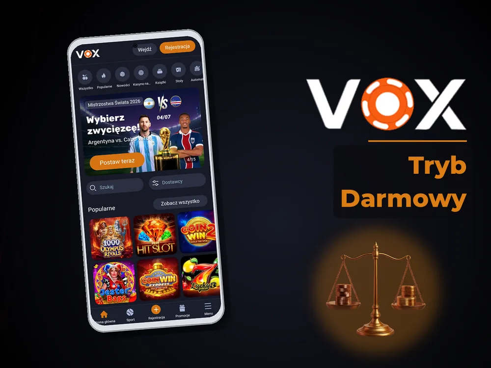 vox casino - Tryb Darmowy