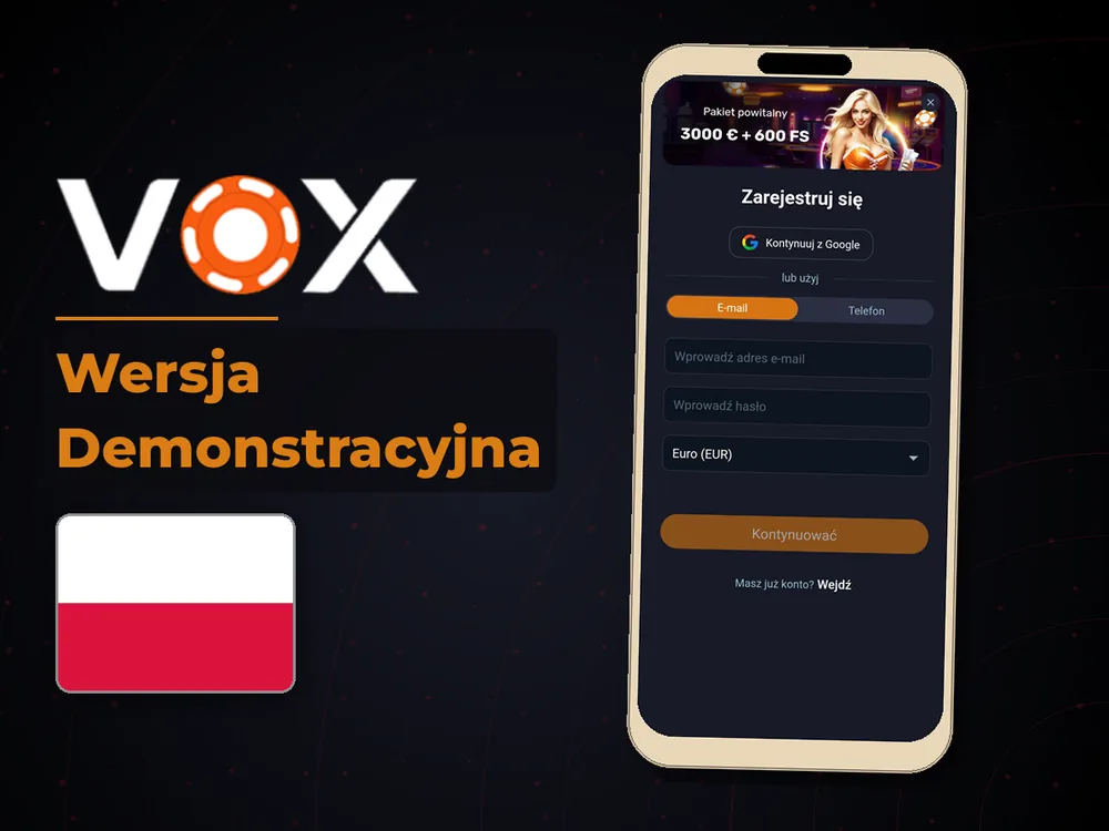 vox casino - Wersja Demonstracyjna