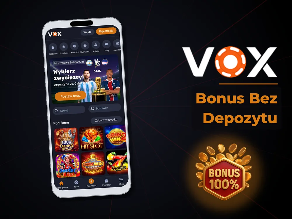 vox casino - Bonus Bez Depozytu
