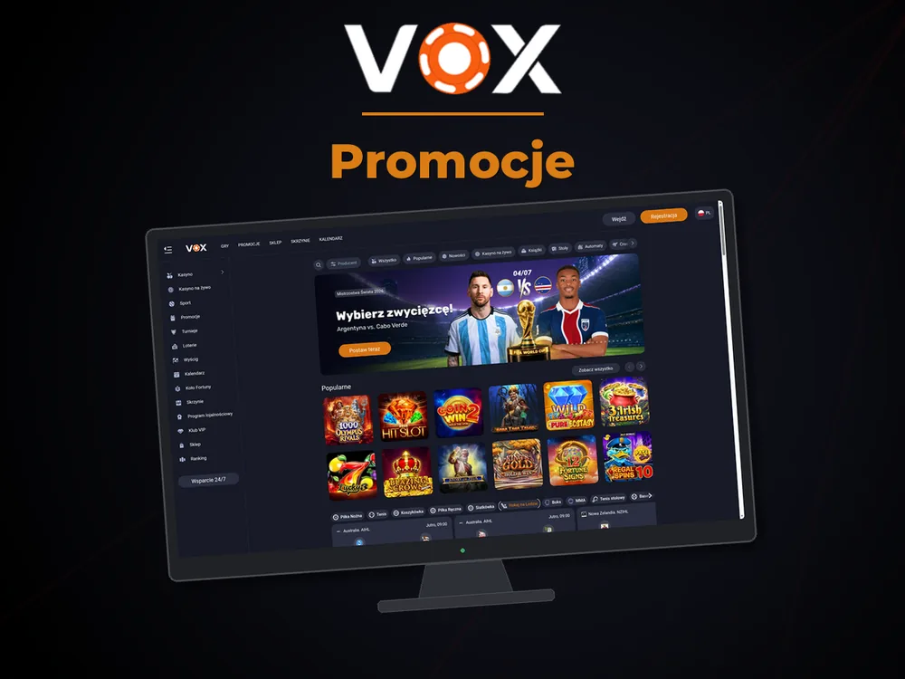 vox casino - Promocje