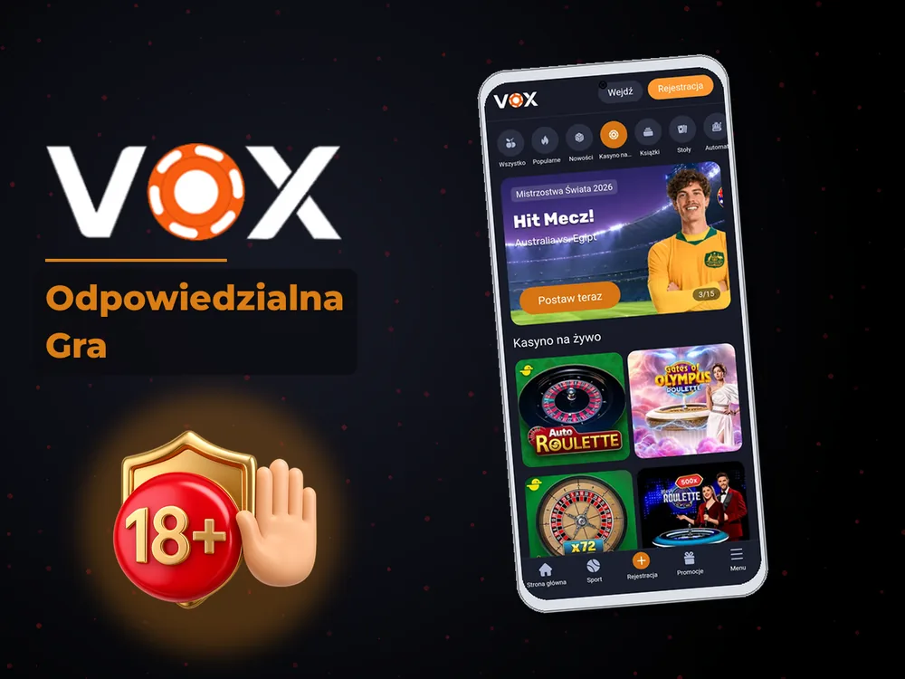 vox casino - Odpowiedzialna Gra