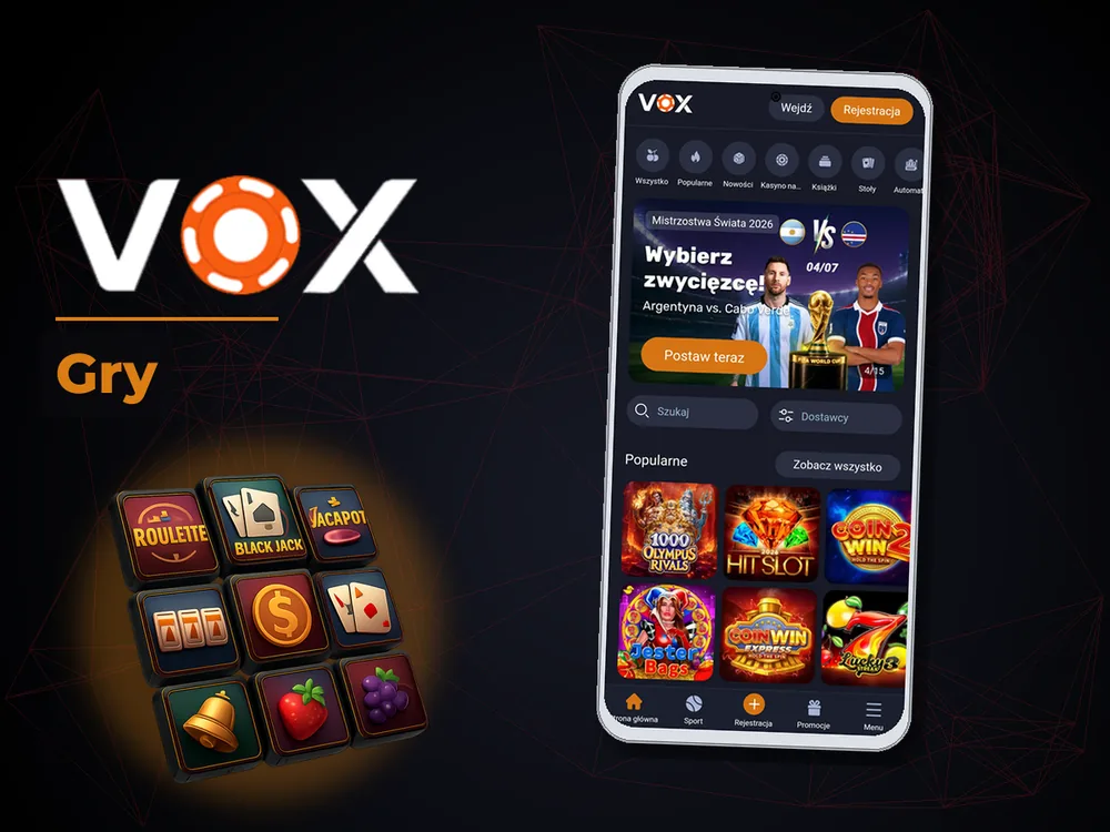 vox casino - Gry
