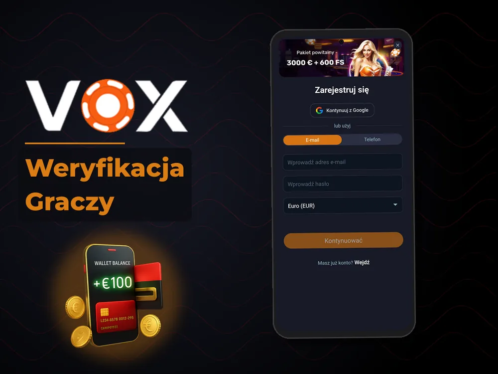 vox casino - Weryfikacja Graczy