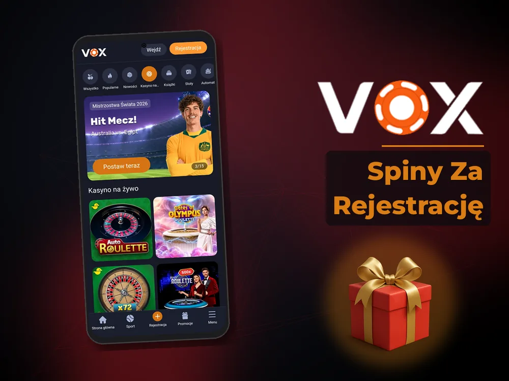 vox casino - Spiny Za Rejestrację