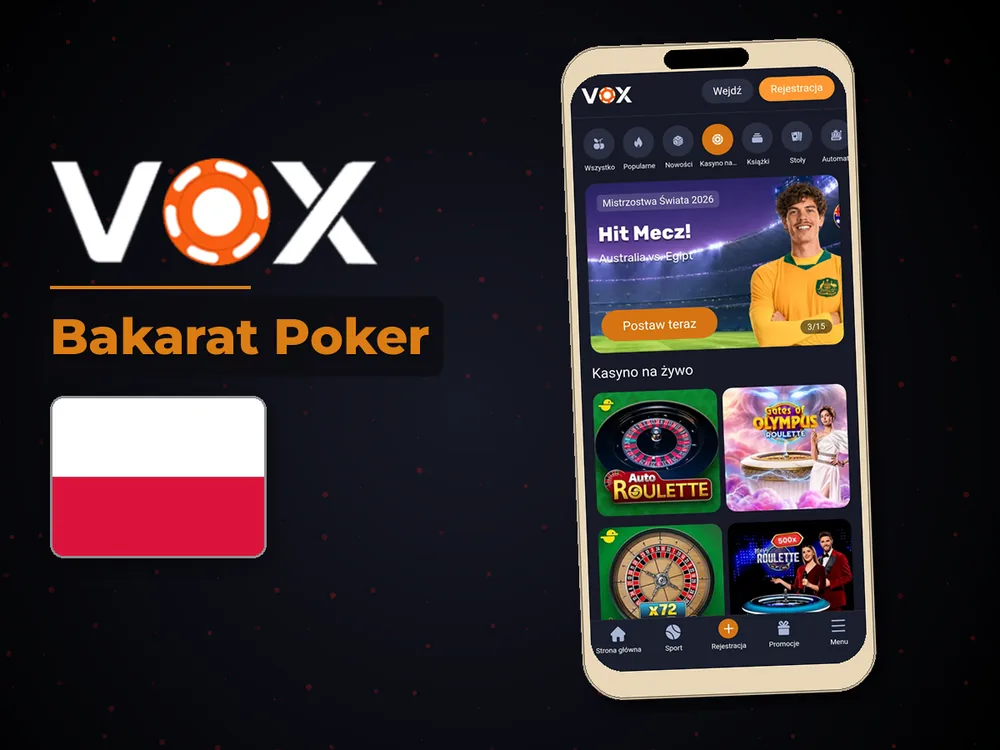 vox casino - Bakarat Poker