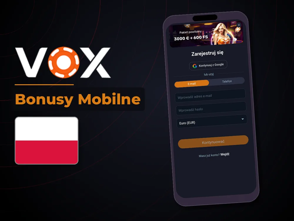 vox casino - Bonusy Mobilne