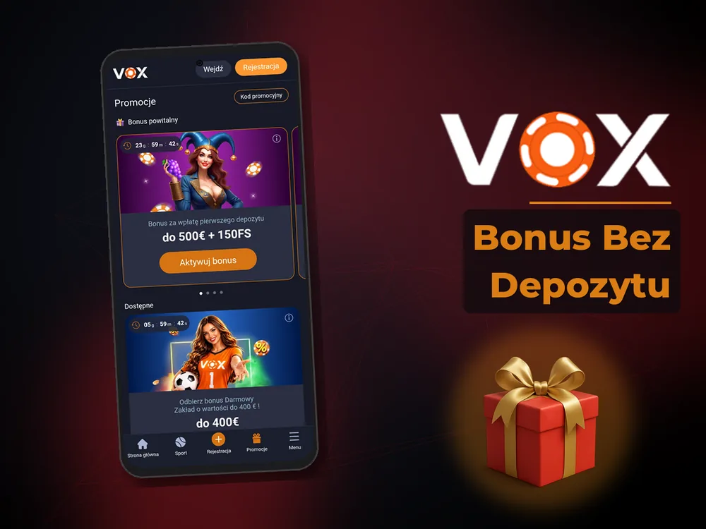 vox casino - Bonus Bez Depozytu