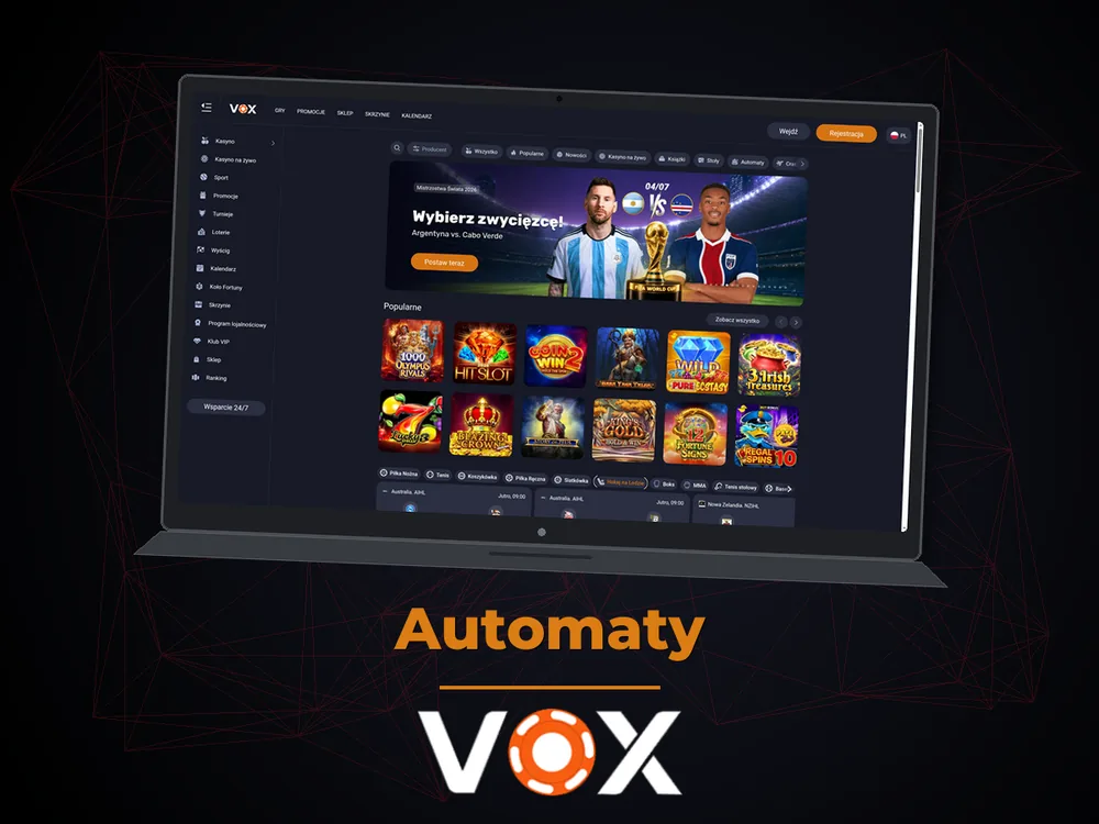 vox casino - Automaty