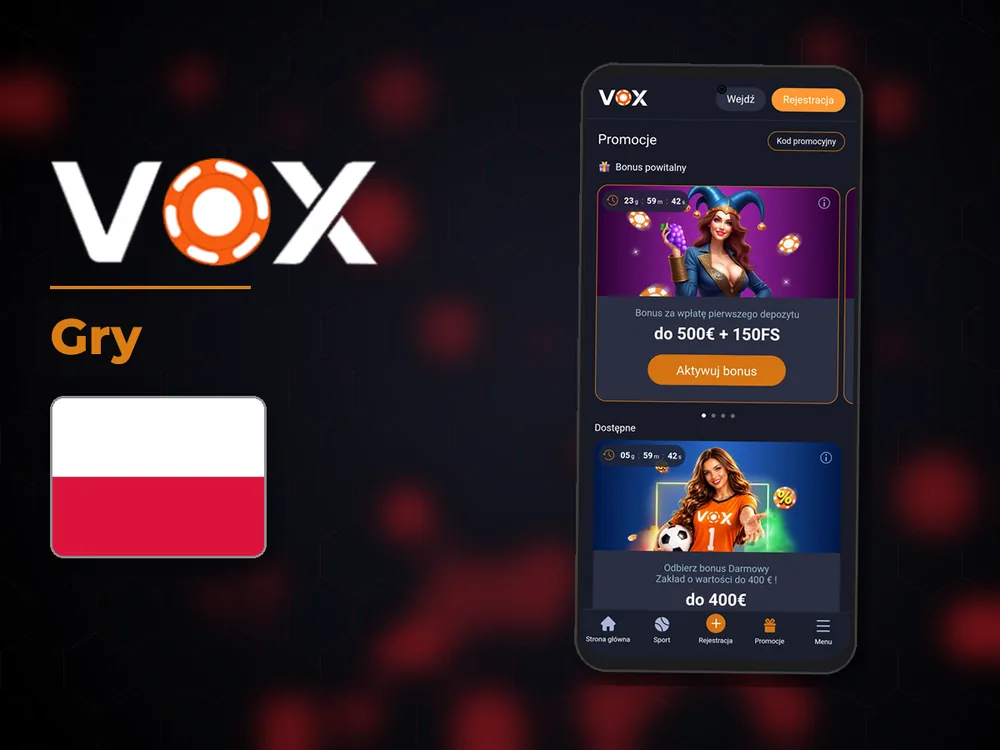 vox casino - Gry