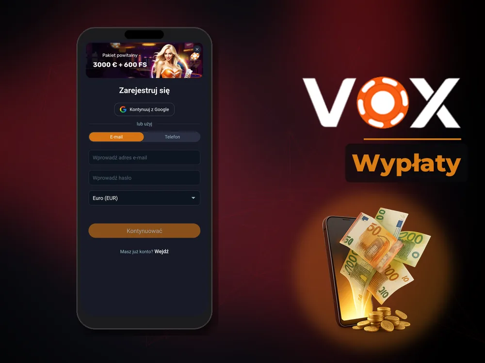 vox casino - Wypłaty