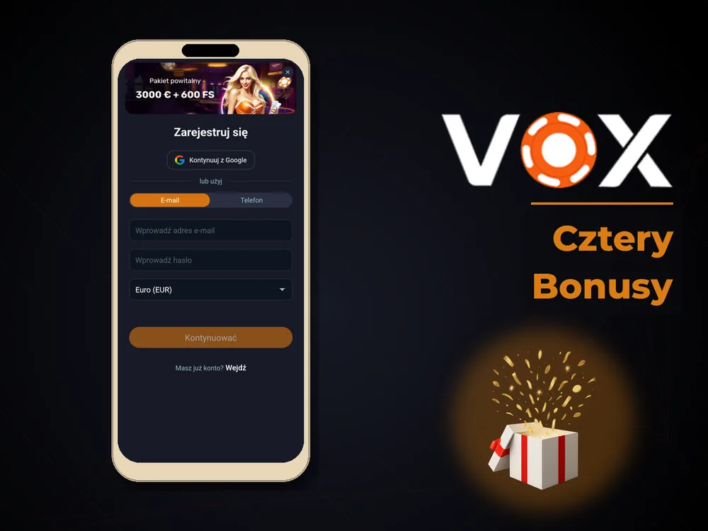 vox casino - Cztery Bonusy