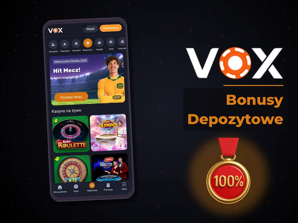 vox casino - Bonusy Depozytowe