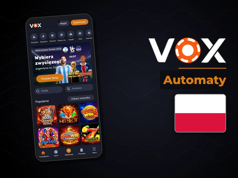 vox casino - Automaty