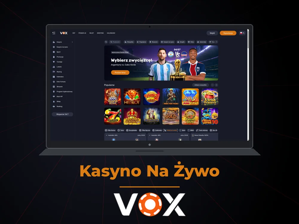 vox casino - Kasyno Na Żywo