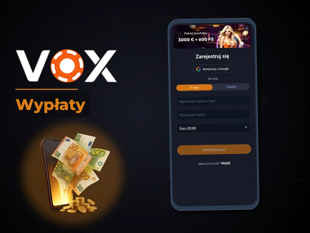 vox casino - Wypłaty