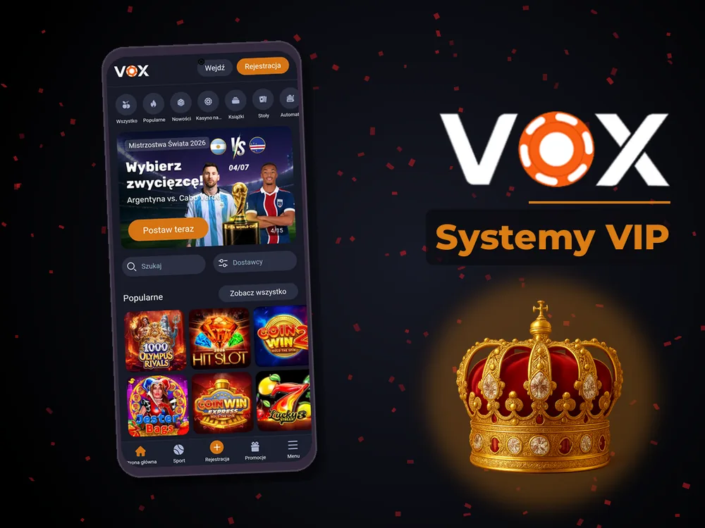 vox casino - Systemy VIP