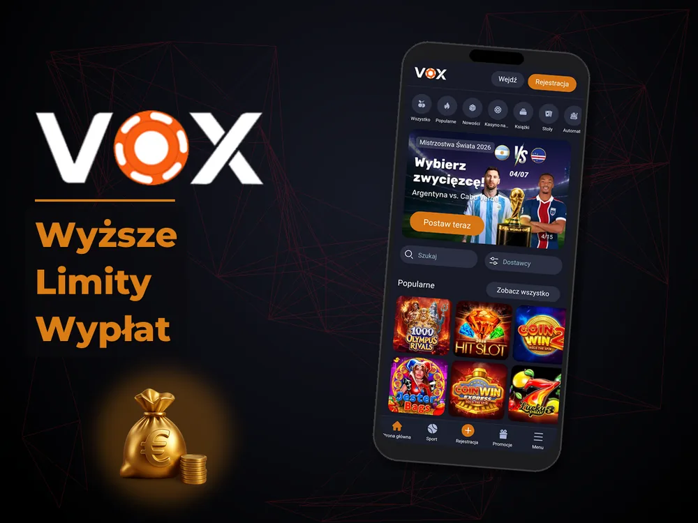 vox casino - Wyższe Limity Wypłat