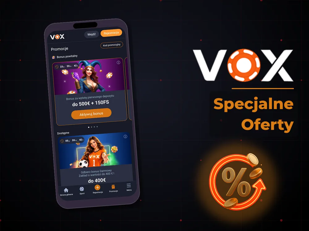 vox casino - Specjalne Oferty