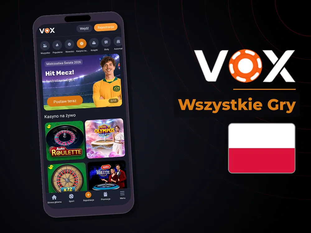 vox casino - Wszystkie Gry