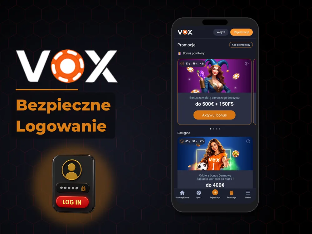 vox casino - Bezpieczne Logowanie