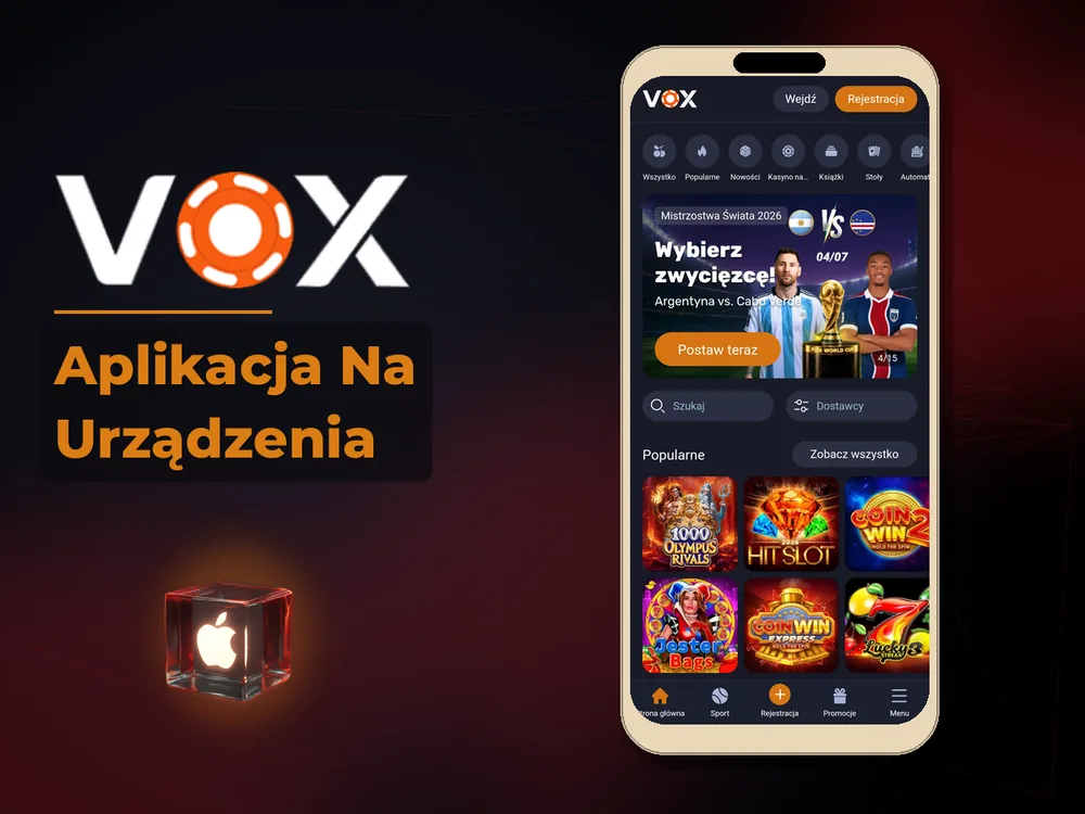 vox casino - Aplikacja Na Urządzenia